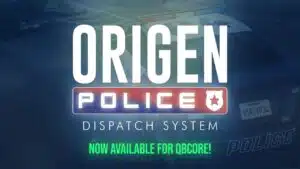 Polícia de origem para QBCore 5 polícia de origem